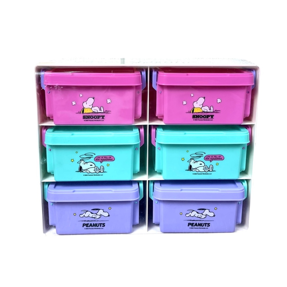 Snoopy Stackable Storage Bins